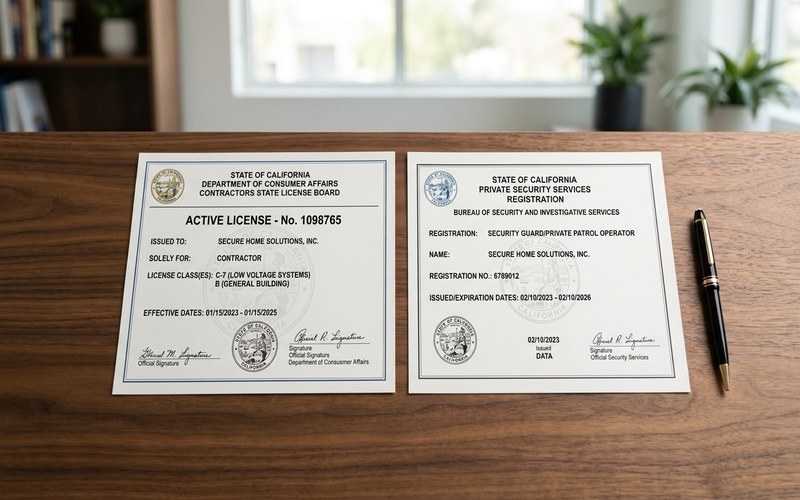 BSIS California locksmith license verification process